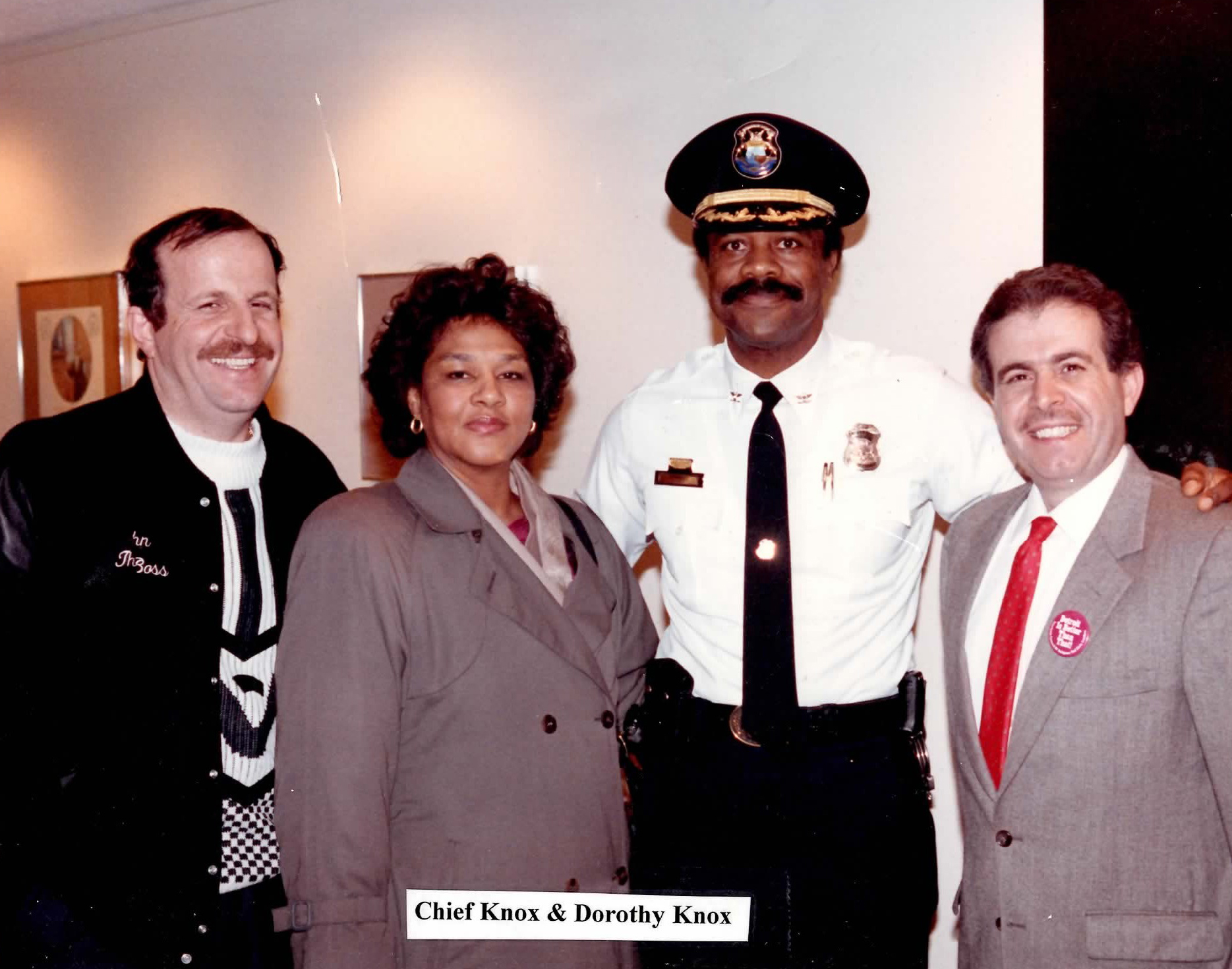 John Oram & Police Chief Knox